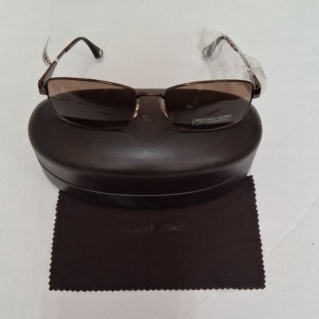 Michael Kors Mks114 Women's Sunglasses Brown Designer Eyewear New
